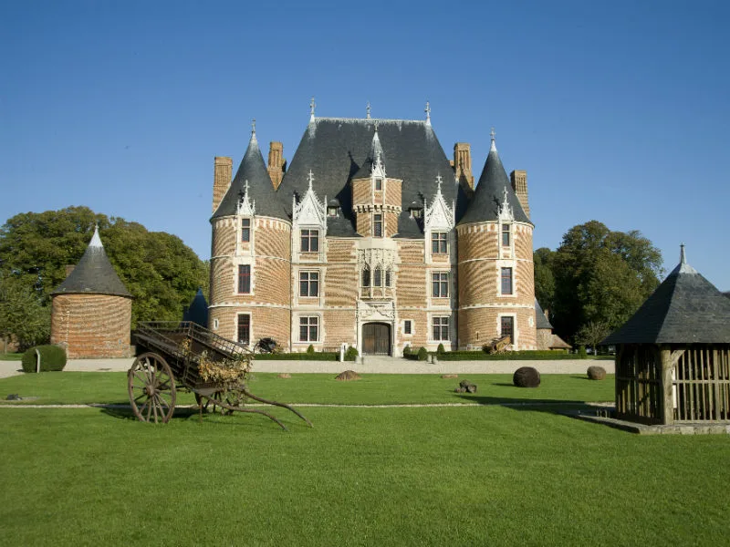 Le Château de Martainville, à 45 min du gîte Le Clos des Pâquerettes à Yvetot