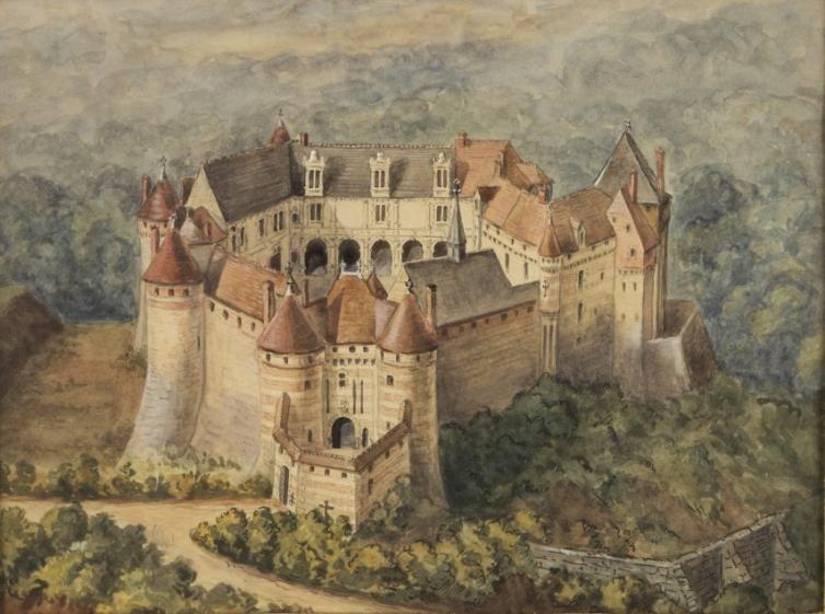 Le Château de Valmont, à 25 min du gîte Le Clos des Pâquerettes à Yvetot